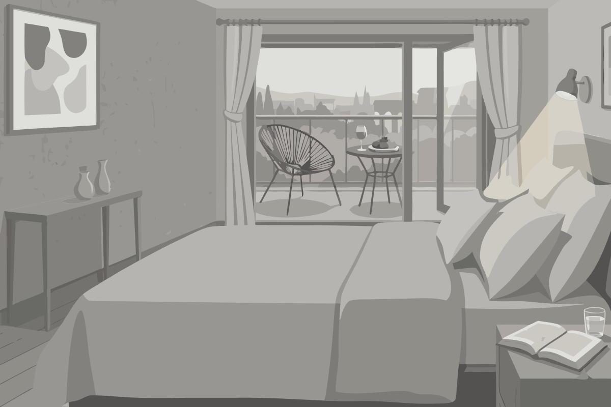 Junior Suite mit Balkon